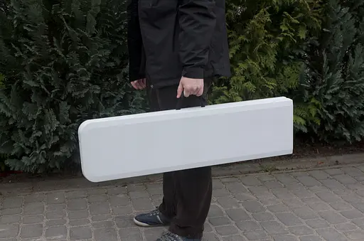 Лава розкладна садова туристична 180см біла - фото 5