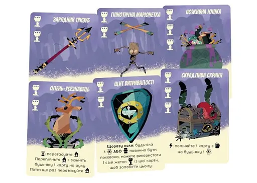 Настільна гра Geekach Games Таємні лідери. Забуті легенди (Hidden Leaders: Forgotten Legends) (укр.) (GKCH179fl) - фото 4