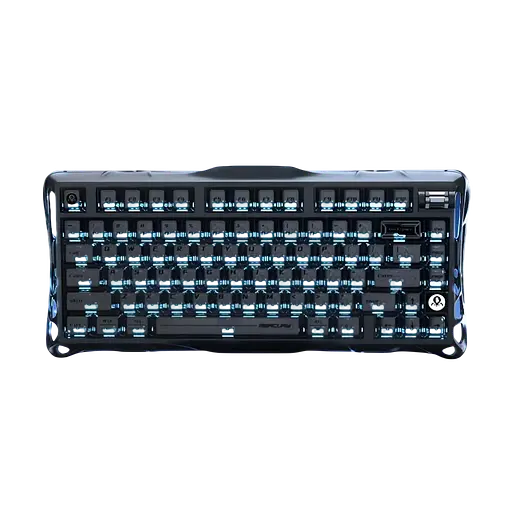 Клавиатура беспроводная GravaStar K1 Stealth RGB Black (G-K1-SB) - фото 1