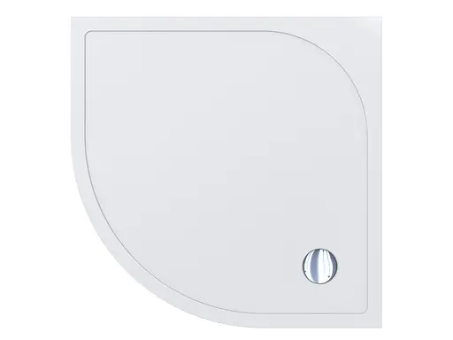 Піддон для душової кабіни Miraggio Madrid 900 з литого мармуру 895x895x29 R550 0413201 Білий - фото 3