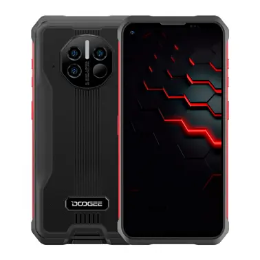 Захищений смартфон Doogee V10 8/128GB АКБ 8 500мАг 5G Red - фото 1