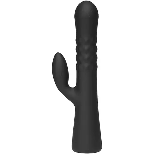 Вібратор-кролик Inty Toys Wave 23.5 см (чорний)