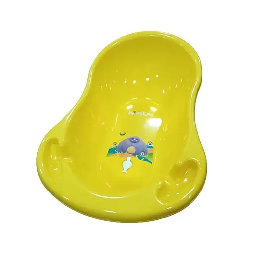 Ванночка Tega Монстрики, со сливом, 86 см, желтый (MN-004-124) - фото 1