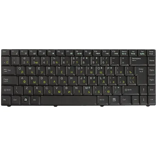 Клавіатура для ноутбука Asus Z37/Z97/Z98/C90/ Black Ru (A1580)