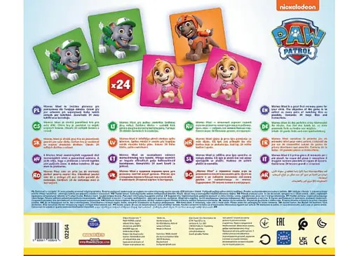 Настільна гра Trefl Мемо MAXI Щенячий патруль (Memos Maxi Paw Patrol) (02264) - фото 3