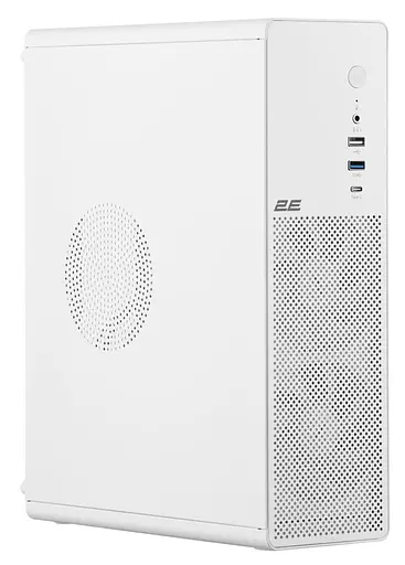 Корпус 2E Credo Slim V90W-400 с блоком питания ATX400, белый (2E-V90W-400) - фото 1