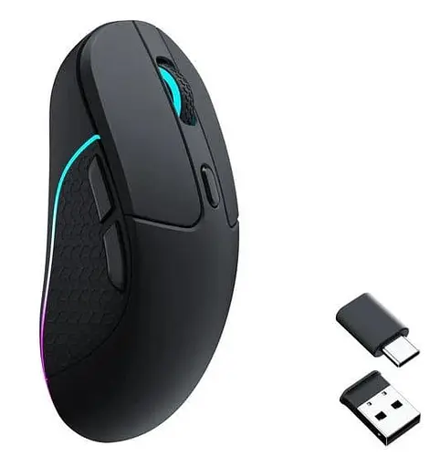 Миша Keychron M3 BT/WL/USB-A/USB-C Black (M3-A1) - фото 1