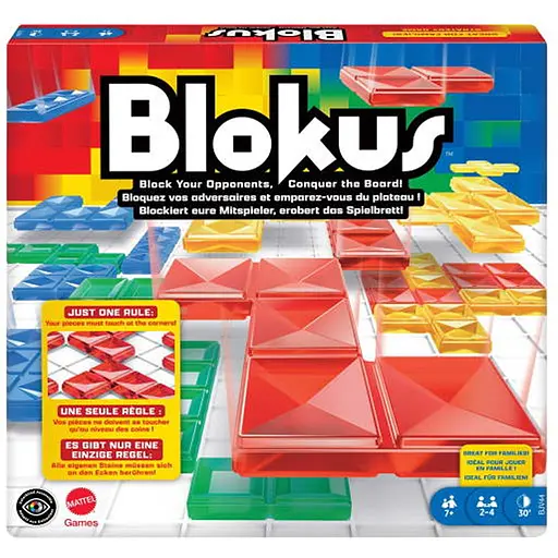 Настольная игра Mattel Блокус классическая (Blokus) (BJV44) - фото 1
