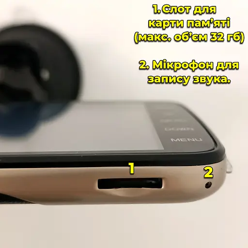 Видеорегистратор на 2 камеры GT800 (спереди+сзади) HD - фото 5