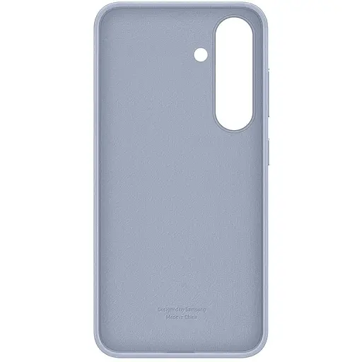 Оригинальный противоударный кожаный чехол Kindsuit Case для Samsung Galaxy S25 (6.2") Light Blue EF-VS931PLEGWW - фото 5