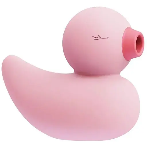 Вакуумний вібратор-качечка CuteVibe Ducky Pink - фото 3