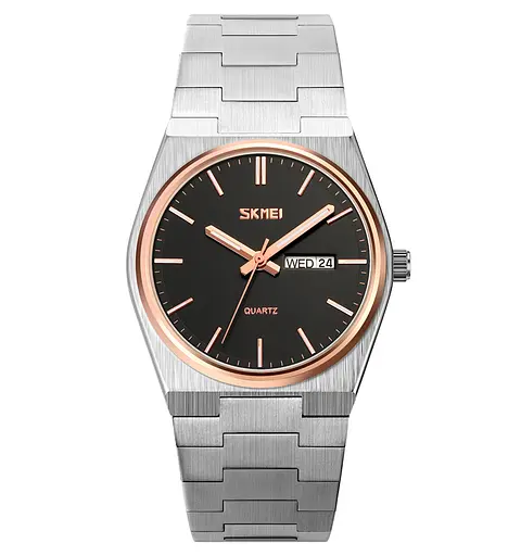 Skmei 9288SIRGBK Silver-Rose Gold-Black