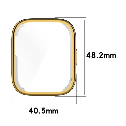 Защитный чехол Tamister для смарт-часов Amazfit Bip 5/5Pro серебристый - фото 5