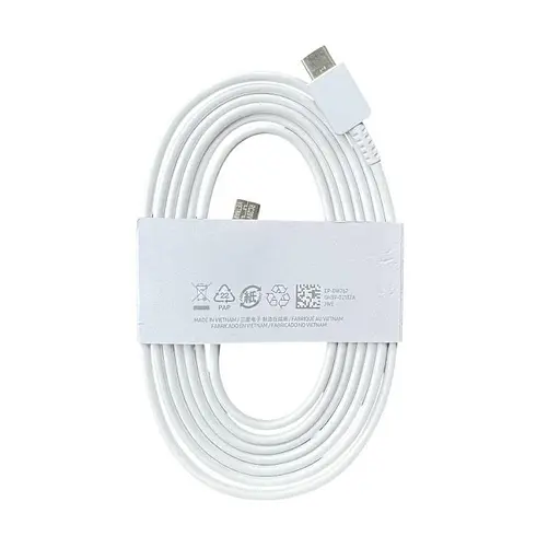 Кабель Samsung 60W 3A Type-C-toType-C 1.8m белый - фото 1