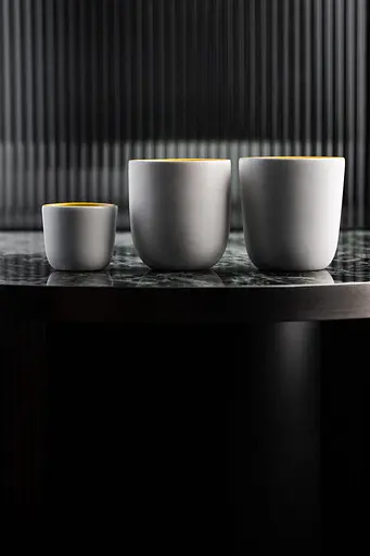 Чашка Barta Coffee Cup 70 мл Білий/Жовтий - фото 3