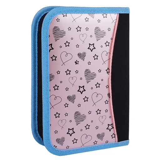 Шкільний пенал твердий одинарний з двома клапанами Yes Cute Unicorn HP-04 - фото 2