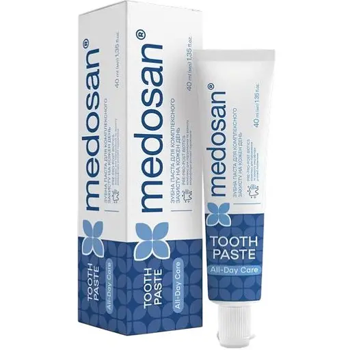 Зубная паста Medosan All-Day Care для комплексной защиты 40 мл - фото 1
