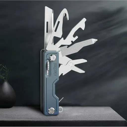 Мультитул Nextool Multi Functional Knife синій - фото 7