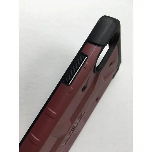 Оригинальный противоударный чехол UAG Pathfinder для iPhone XS Max (6.5") Carmine Red (111107119696) - фото 8