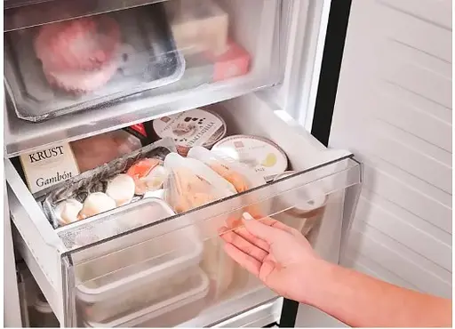 Холодильник Candy ECN2CQTEB186 (No-Frost, 1,85 м, черный) - фото 5