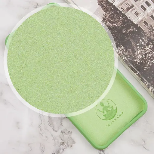Чохол Silicone Cover Lakshmi Full Camera (A) для Xiaomi Redmi Note 13Pro+ Зелений / Pistachio - фото 3