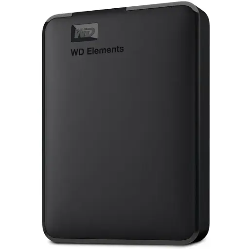 Внешний жесткий диск WD портативный Elements Portable 5 TB (WDBU6Y0050BBK) - фото 1