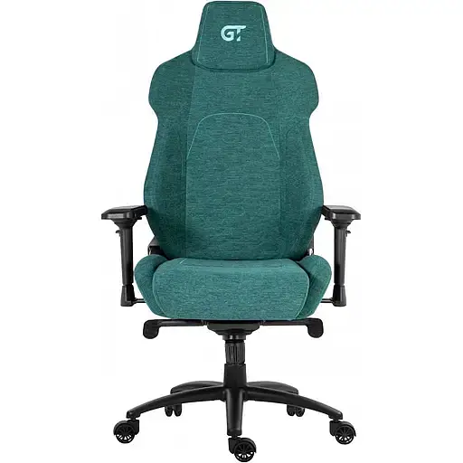 Геймерське крісло GT Racer (X-8702 Fabric Dark Green) - фото 3
