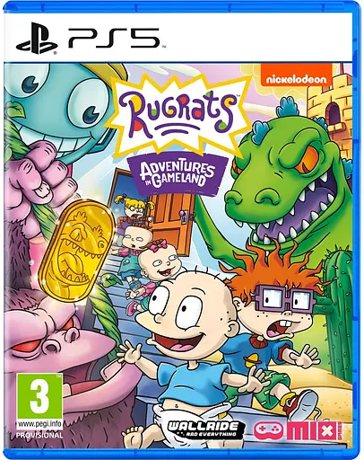 Гра Sony PlayStation Rugrats: Adventures in Gameland (Невгамовні), BD Disk (PS5)