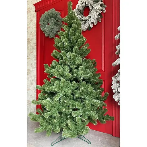 Елка искусственная Hvoya Lux пышная 160 см зеленая - фото 5