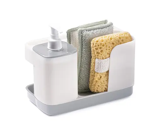 Кухонный органайзер с дозатором для моющего средства Snips, бело-серый - фото 5