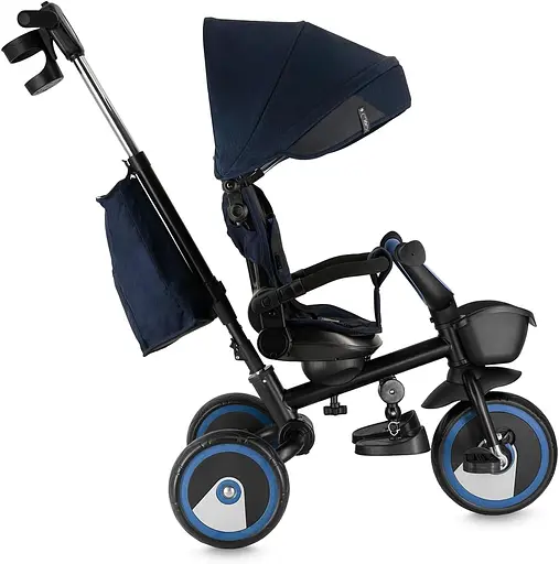 Триколісний велосипед MoMi Ivi Navy Blue (ROTR00014) - фото 3