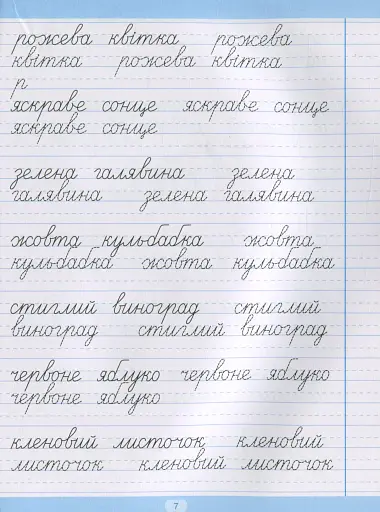 Тренажер для списування речень і текстів. Широка лінійка - фото 8