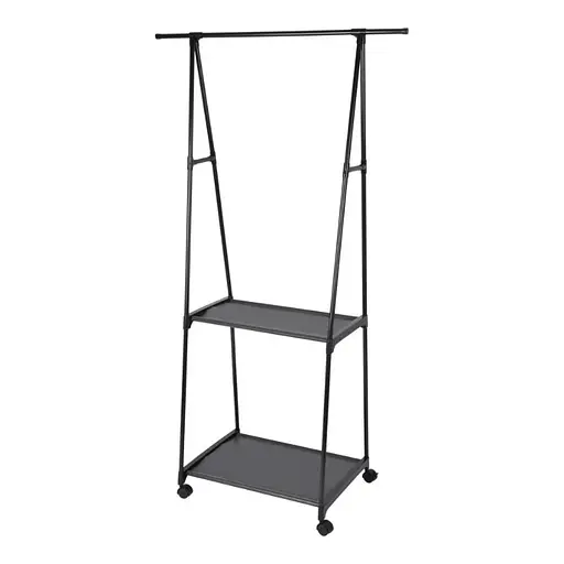 Вішалка для одягу Fabrika ROLL з полицями на колесах - фото 4