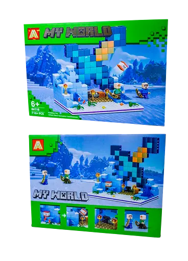 Конструктор Minecraft, 44116, 716 деталей, 35x48 см