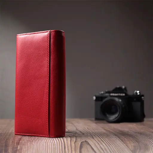 Кожаный женский кошелек ST Leather 18.5х9.5х3.5 см acs0029410 - фото 9