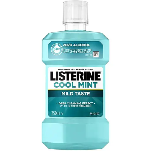 Ополаскиватель для полости рта Listerine Свежая мята Мягкий вкус 250 мл  - фото 1