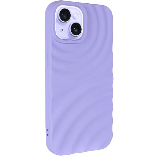 Чохол Epik TPU MonoWave для Apple iPhone 15, 6.1 Light Blue
