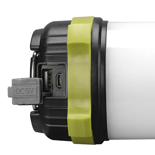 Ліхтар аккумуляторный S-link SL-F261 5WLed+40 SMD+20 Red Led 3000mAh USB+Powerbank Чорний - фото 4