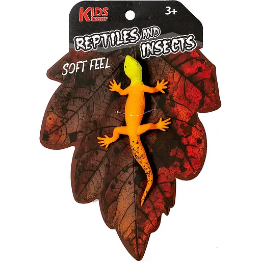 Іграшка-фігурка Kids Team Ящірка Геккон жовтий (ZY1796867_1) - фото 2