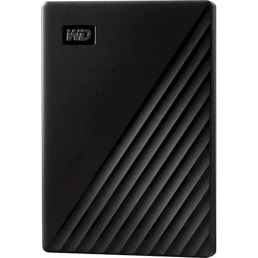 Зовнішній жорсткий диск Western Digital 1TB WD My Passport Black (WDBYVG0010BBK-WESN) - фото 1