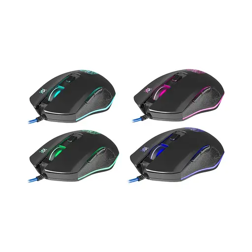 Мишка Defender Sleipnir GM-927 USB Black+ Килимок (52927) - фото 6