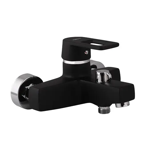 Змішувач для ванни Zerix Z3030-6 Black ZX0231 Чорний матовий - фото 1