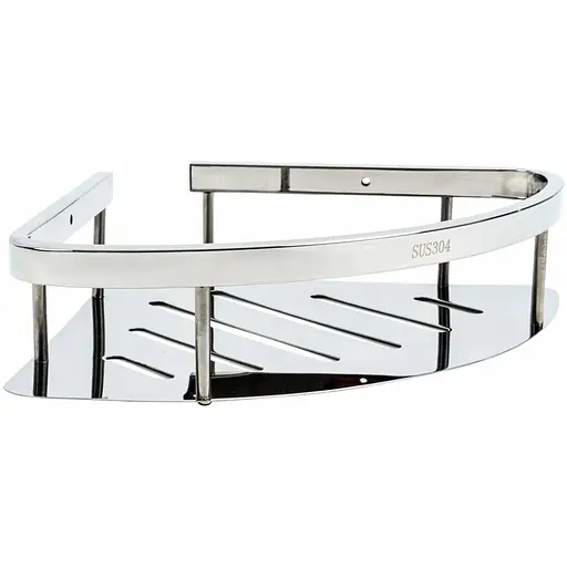 Полочка одинарная Platinum 2203-1-9 Gb, Нержавеющая сталь - фото 1