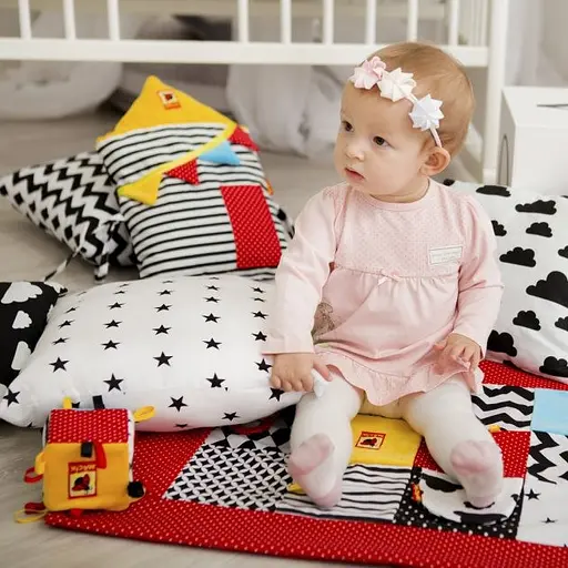 Підвіска-бортик для ліжечка "Будиночок B&W&" МС 110512-09 - фото 2