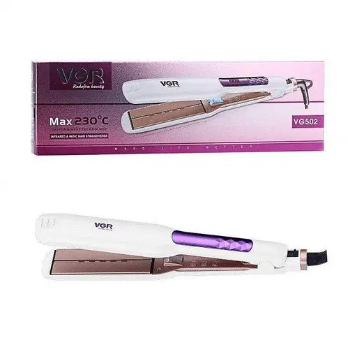 Випрямляч для волосся VGR V-502 з керамічним покриттям - фото 3