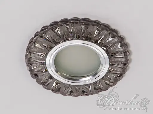 Шляхетний, довершений, врізний точковий світильник з вбудованим світл. - фото 2