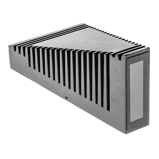Подсветка Brille LED фасадная IP65 AL-227/2х3W NW BK