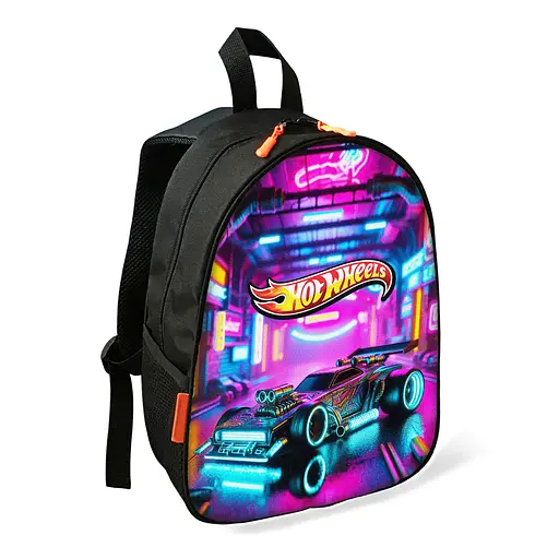 Рюкзак детский Хот Уилс / Hot Wheels школьный/городской 34х27х13 см для мальчика (02674)