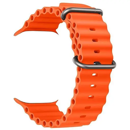 Ремінець Hoco iWatch WA12 Original series marine double buckle silicone strap (38/40/41 мм) orange