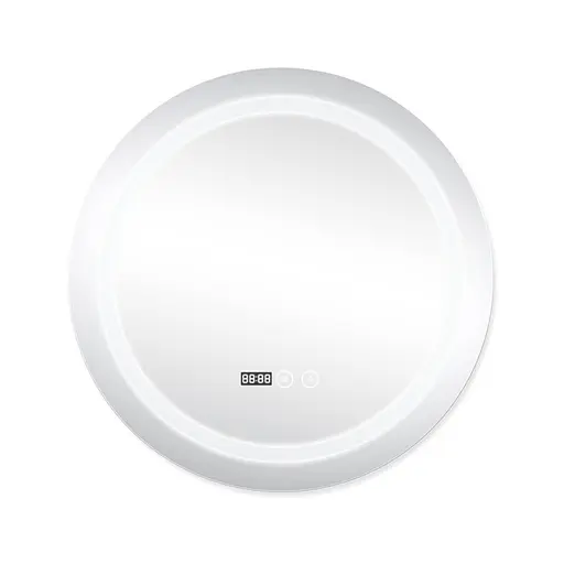 Дзеркало Qtap Mideya 600x600 (DC-F803) з LED-підсвічуванням та антизапотіванням QT2078F803W, Білий - фото 3